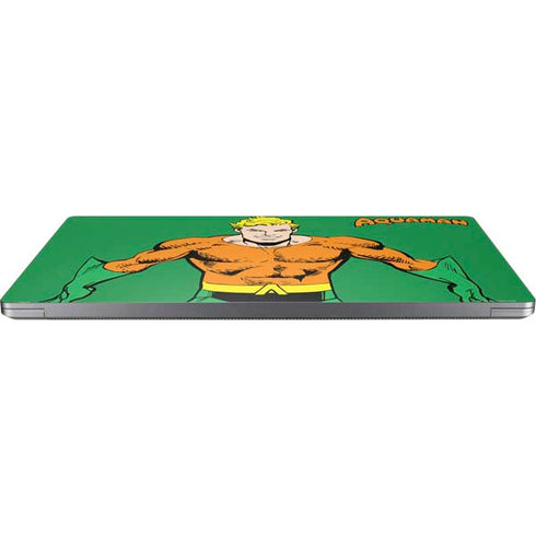 DC Comics Aquaman Classic Art Pose Universal Laptop 12in (9.8 x 6.8in) Skin